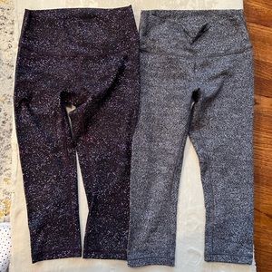 Lululemon to sold together size 10 crop emblem in back